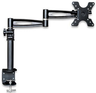 Manhattan brat rabatabil articulatie dubla, pentru monitor LCD