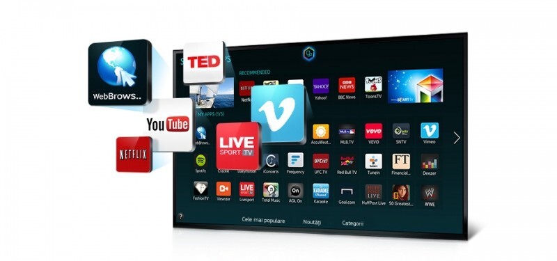 Samsung 32H5303 aplicatii Smart TV