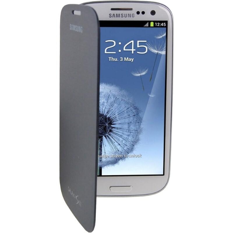 river Infer professional Husa Samsung Flip Cover pentru i9300 Galaxy S III blue EFC-1G6FBECSTD -  Bocris