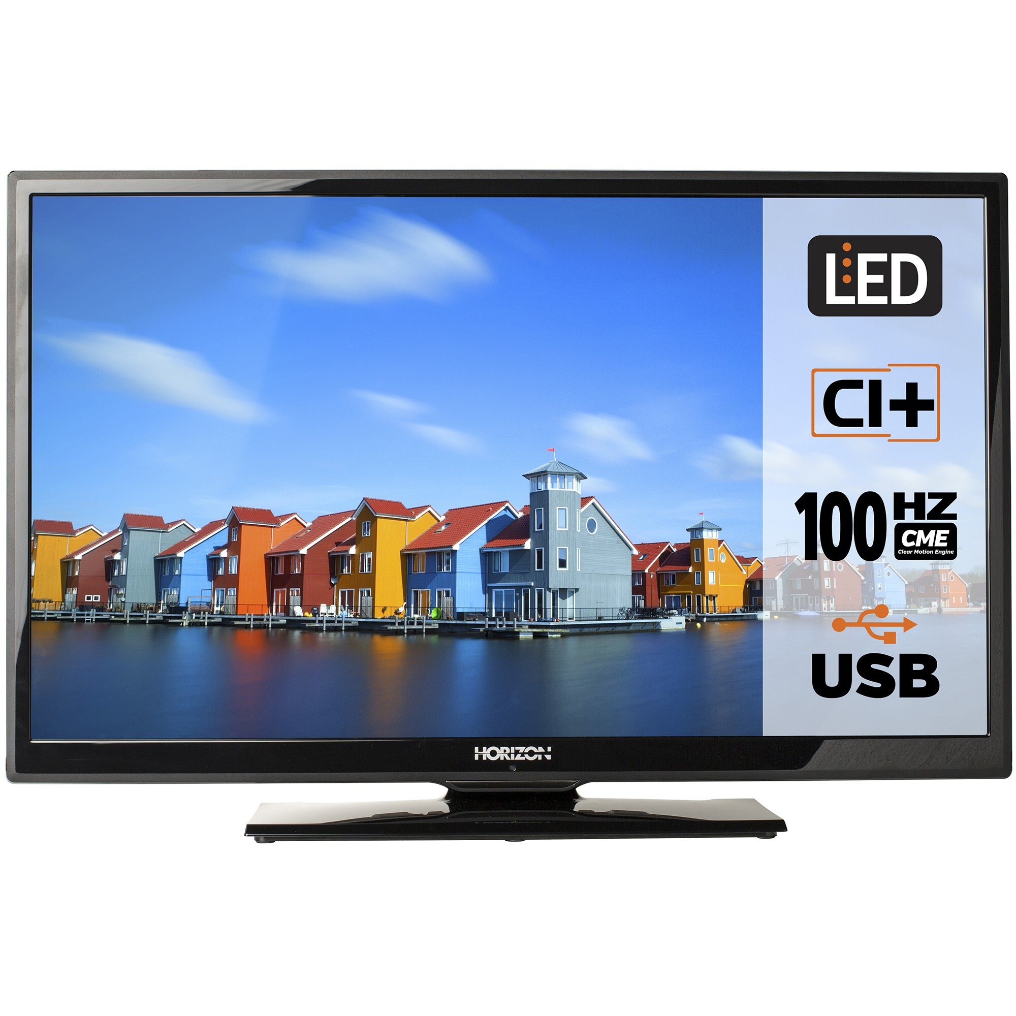 Seraph U.S. dollar Run Televizor LED Horizon 32" 32HL705 1366x768 HDMI Slot CI+ USB Player - Bocris