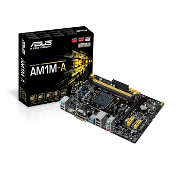 Placa de baza Asus AM1M-A Socket AM1 Chipset AMD AM1 2x DIMM DDR3 1x PCI-E x16 2.0 2x PCI-E x1 mATX