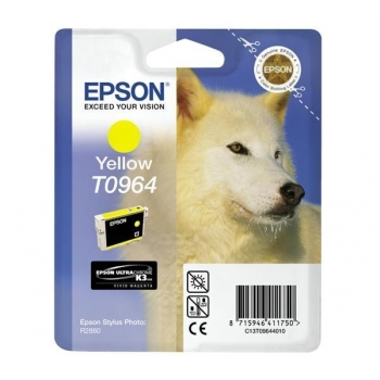 Cartus Cerneala Epson T0964 Yellow 11.4ml for Stylus Photo R2880 C13T09644010