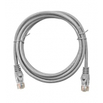 Patch cord Schrack Cat. 6, neecranat, 5 m, gri H6ULG05K0G