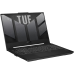 Laptop ASUS TUF Gaming A15 FA507NUR cu procesor AMD Ryzen 7 7435HS pana la 4.5GHz, 15.6'', Ful HD, IPS, 144Hz, 16GB RAM DDR5, 512GB SSD, NVIDIA GeForce RTX 4050 6GB GDDR6, No OS, Mecha Gray FA507NUR-LP