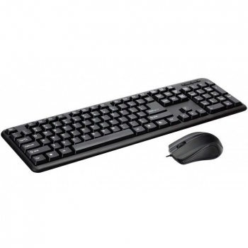 WIRED KIT SPACER USB QWERTY keyboard + optical mouse combo