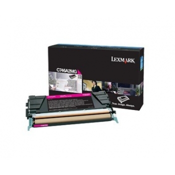 Cartus Toner Lexmark C746A2MG Magenta 7000 Pagini for C746, C748