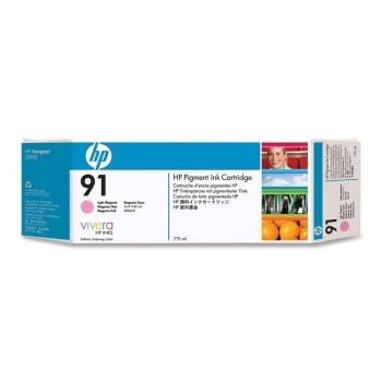 Cartus Cerneala HP Nr. 91 Light Magenta Vivera Ink 775 ml forDesignjet Z6100 A0 42', Designjet Z6100 A0 60', Designjet Z6100PS A0 42', Designjet Z6100PS A0 60' C9471A