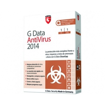 G Data Total Protection 2014 ESD Electroni 1 Calculator 1 An