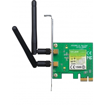 Placa de retea Wireless N TP-LINK TL-WN881ND 300Mbps PCI-E x1