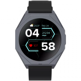 Smartwatch Canyon Otto SW-86, 1.3inch, Curea Silicon, Negru CNS-SW86BB