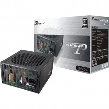 Sursa Modulara Sea Sonic Platinum-660 660W 5x Molex 10x SATA 4x PCI-E PFC Activ OPP, OVP, UVP, OCP, OTP, SCP 80+ Platinum SS-660XP2