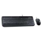 Kit Tastatura+Mouse Microsoft Desktop 600 Tastatura 4 taste rapide Mouse Optic 3 butoane USB Black APB-00013