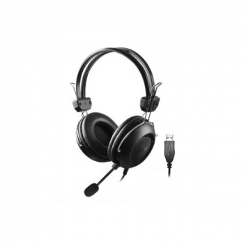 Casti cu microfon A4tech HU-35 USB, negru