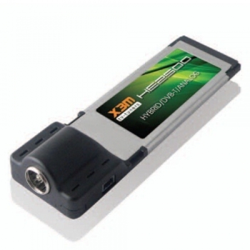 TV Tuner extern X3M HE2500 Hybrid Xpress Card34 Interfata:Express Card DVB-T/Analog Express card HDTV receiving MPEG 2/4 H264 AV input capture telecomanda