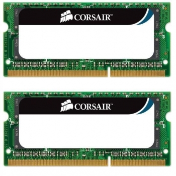 Memorie RAM Laptop SO-DIMM Corsair Kit 2x8GB DDR3 1333MHz CL9 CMSO16GX3M2A1333C9