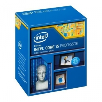 Procesor Intel Haswell Core i5-4670K Quad Core 3.4GHz Cache 6MB Socket 1150 Unlocked BX80646I54670K