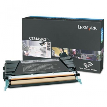 Cartus Toner Lexmark C734A2KG Black 8000 pagini for C734, X734, C736, X736, X738