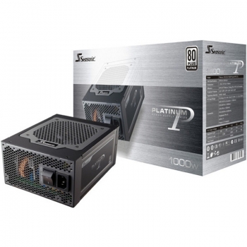 Sursa Modulara Sea Sonic Platinum-1000 1000W 6x PCI-E 11x SATA 8x Molex 2x Floppy PFC Activ OCP, OPP, OTP, OVP, SCP, UVP Certificare 80+ Platinum SS-1000XP