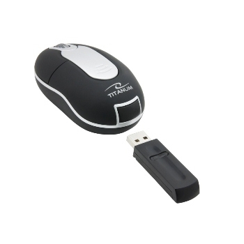 TITANUM Wireless Mouse Optical 3D TM101K| 27 MHz | 800 DPI TM101K - 5905784768700