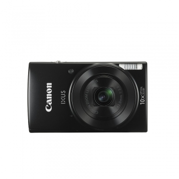 Camera foto Canon IXUS 180 BLACK, rezolutie 20 MP, senzor CCD, zoom optic 10x, 3.0