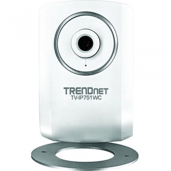 Camera de supraveghere IP TRENDnet TV-IP751WC 1/5" CMOS 640x480 4mm M-JPEG Wireless