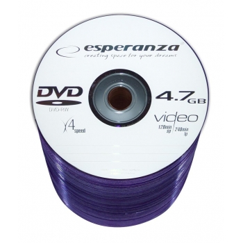 DVD-RW ESPERANZA [ spindle 100 | 4.7GB | 4x ] 1010 - 5905784761435