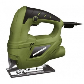 Jigsaw, rated power 400W, no load speed 0-3000rpm, maximum cutting capacity 55mm (wood), 6mm (steel), accessories: 1 blade