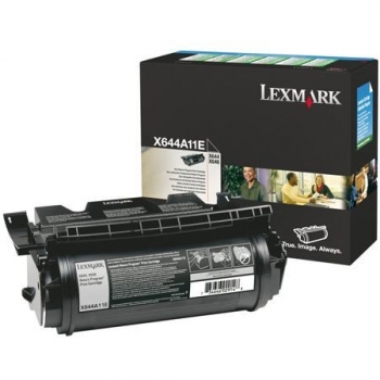 Cartus Toner Lexmark X644A11E Black Return Program 10000 pagini for X642E, X644E, X646DTE, X646E, X646EF