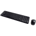 Kit wireless tastatura + mouse Logitech MK220, Negru 920-003161