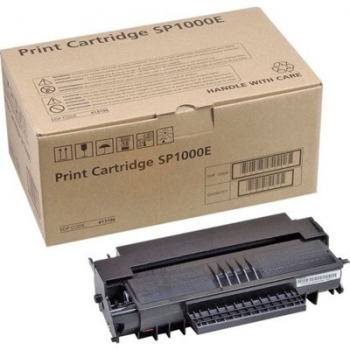 Cartus Toner Ricoh Type 1000 Black 4000 Pagini for Aficio SP 1000S, Aficio SP 1000SF, FAX 1140L, FAX 1180L 413196