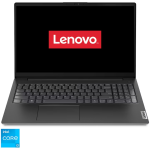 Laptop Lenovo V15 G4 IRU Intel Core i3-1315U pana la 4.5 GHz, 15.6", Full HD, IPS, 8GB, 256GB SSD, Intel UHD Graphics, No OS, Business Black,  
