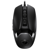 Mouse gaming cu fir Cougar Airblader I, butoane programabile, cablu impletit, Negru 16000 dpi CGR-WONB-410M