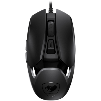 Mouse gaming cu fir Cougar Airblader I, butoane programabile, cablu impletit, Negru 16000 dpi CGR-WONB-410M