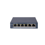 Switch Hikvision 4 porturi Gigabit PoE 2 porturi Gigabit RJ45 DS-3E1506P-EI/M