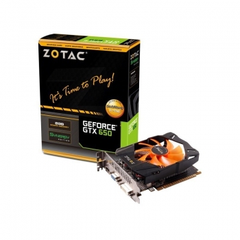 Placa Video Zotac nVidia GTX 650 Synergy Edition 1GB GDDR5 128bit PCI-E x16 3.0 VGA DVI HDMI ZT-61012-10M