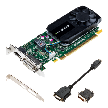 PNY NVIDIA Quadro K620, 2GB GDDR3 (128 Bit), DVI, DP, Low Profile