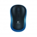 Mouse Wireless Logitech M185 Optic 3 Butoane 1000 DPI USB Blue 910-002239