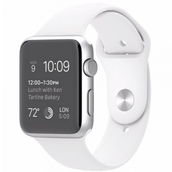 Ceas SmartWatch Apple Watch Sport 42mm Aluminiu White MJ3N2LL 