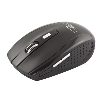 TITANUM Wireless Optical Mouse 6D SNAPPER TM105K| 2.4 GHz | 1600 DPI | Black TM105K - 5901299901731