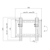 Suport de perete Logilink, Pt 1 Tv/Monitor Plat, Diag. Max 42 Inch, Inclinare, Max 35 Kg, BP0035 