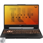 Laptop ASUS Gaming 15.6'' ASUS TUF F15 FX506LHB, FHD 144Hz, Procesor Intel® Core™ i5-10300H (8M Cache, up to 4.50 GHz), 8GB DDR4, 512GB SSD, GeForce GTX 1650 4GB, No OS, Bonfire Black