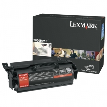 Cartus Toner Lexmark T650H21E Black 25000 pagini for T650, T652, T654