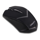 Mouse Wireless Canyon CNE-CMSW3 optic 4 butoane 1280dpi USB black