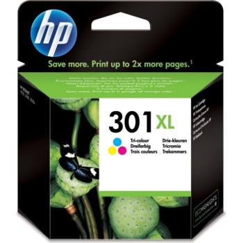 Cartus Cerneala HP Nr. 301XL Color Vivera Inks 330 Pagini for Deskjet 1000, 2000, 2050, 3000, 3050 CH564EE