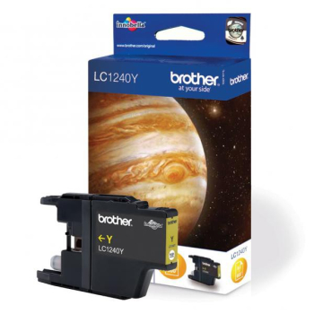 Cartus Cerneala Brother LC1240Y Yellow 600 Pagini for DCP-J525W, DCP-J725DW, DCP-J925DW, MFC-J430W, MFC-J625DW, MFC-J5910DW, MFC-J6510DW, MFC-J6910DW