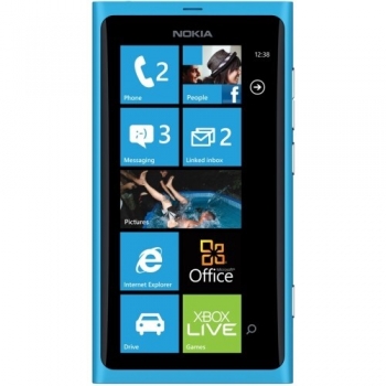 Telefon Mobil Nokia Lumia 800 Cyan 3.7" 16GB Windows Phone 7.5 NOK800CY