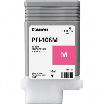 Pigment Ink Tank Canon PFI-106M Magenta 130ml for iPF6400, iPF6450 CF6623B001AA