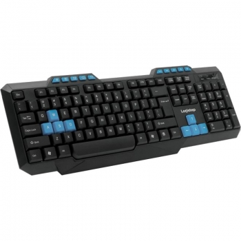 Tastatura LogiStep multimedia anti-spill USB LSKB-518