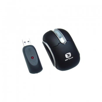 Mouse Wireless Serioux DRAGO300 optic 3 butoane 800dpi BLACK DRAGO300-BK