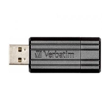 VERBATIM USB STICK 8GB 49062 PINSTRIPE BLACK